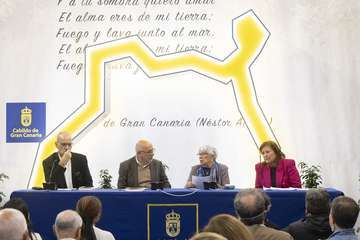 El Cabildo ratifica su compromiso de preservar la Memoria Histórica en la presentación del libro 'Héroes de chabola'/TA.